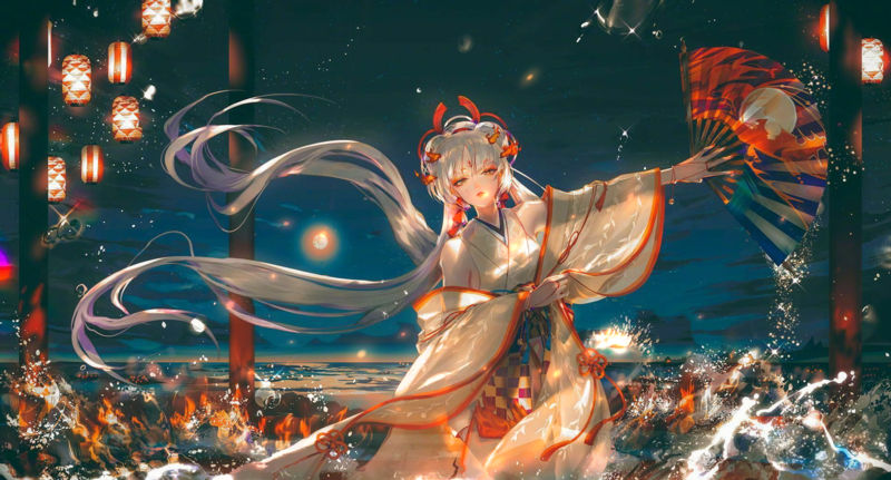 持械二次元少女壁纸合集