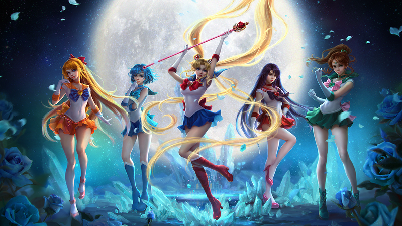 美少女战士衍生同人壁纸合集