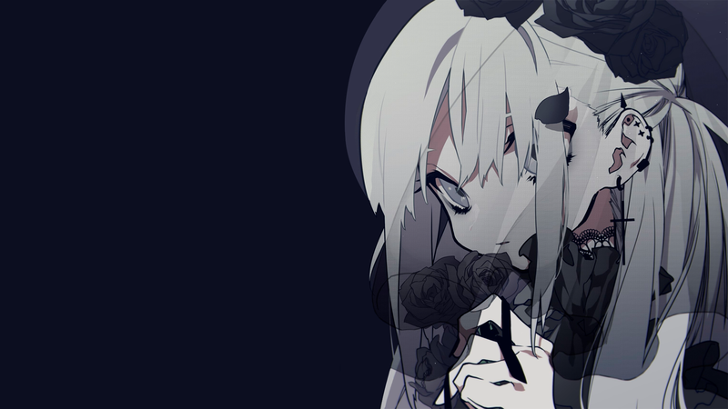 哥特风洛丽塔少女壁纸合集