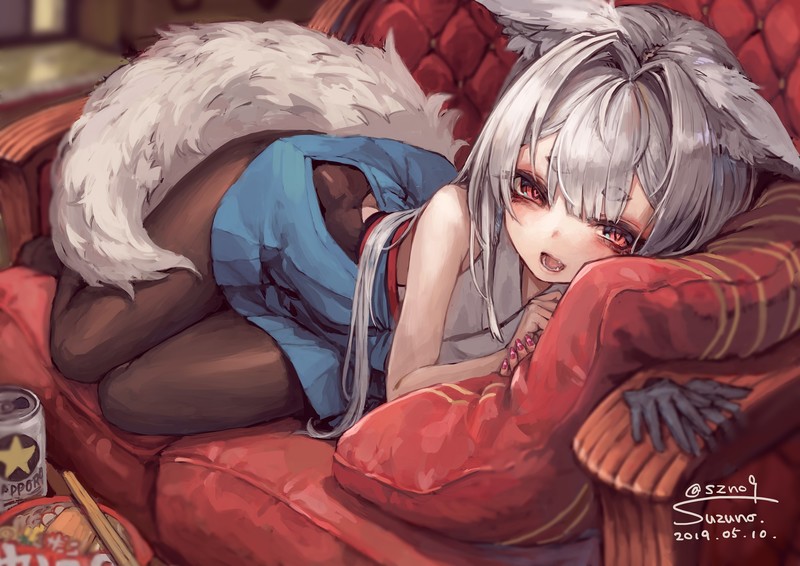 二次元狐娘壁纸合集 超吸睛原创角色原画