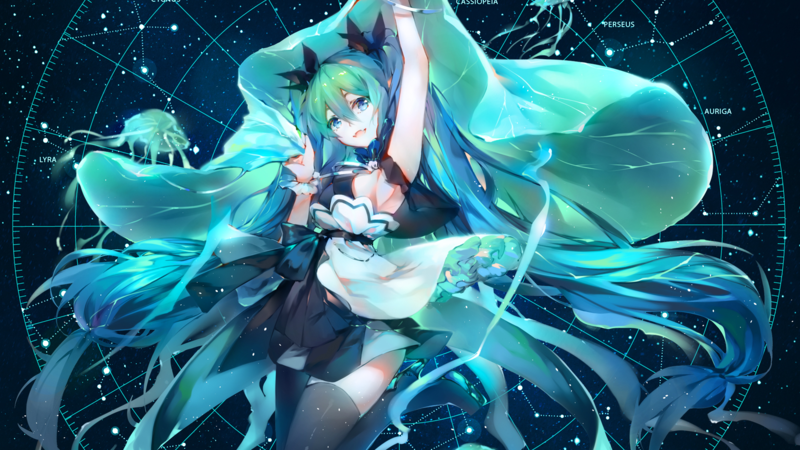 初音未来 cyan 壁纸合集