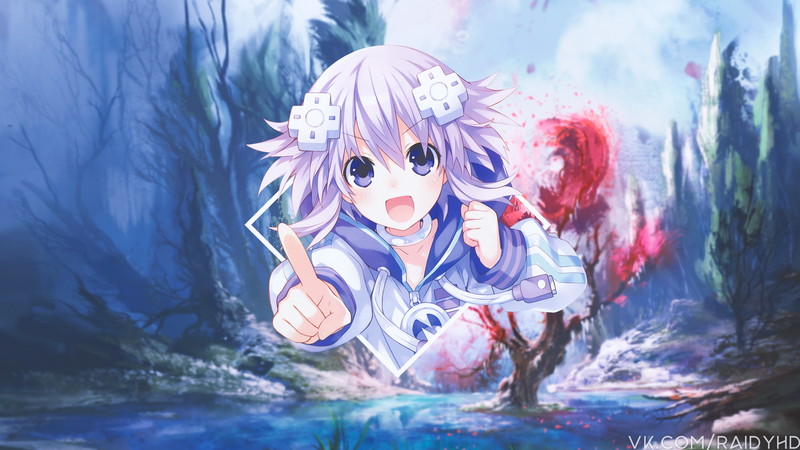 壁纸合集！画中画风格的动漫少女高清壁纸