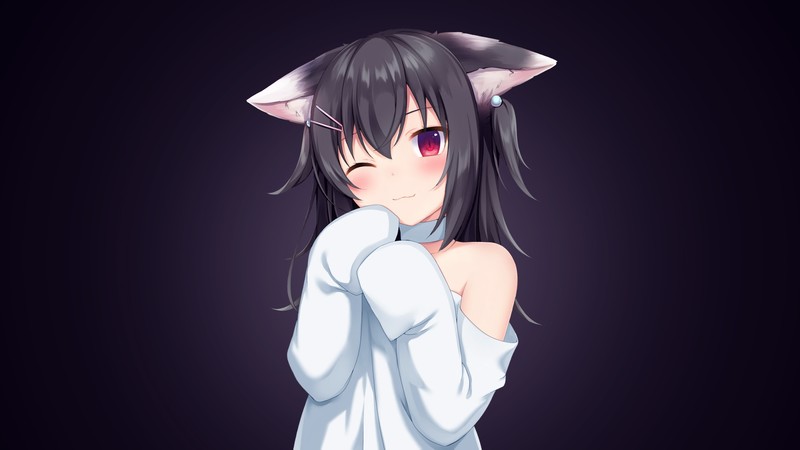 4组超绝二次元壁纸！4K高清动漫少女图直接存