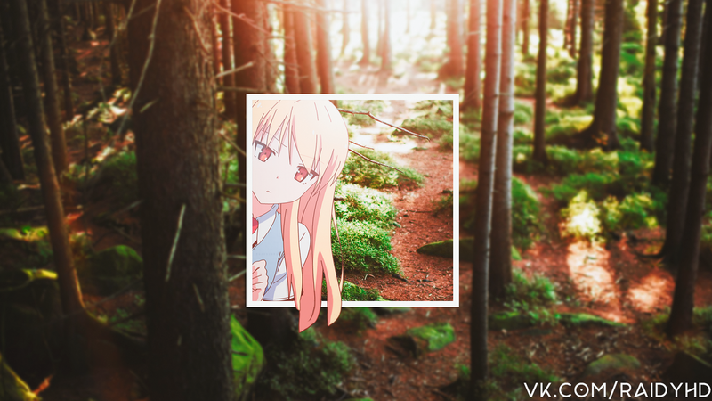 绝绝子！这款画中画二次元少女壁纸太戳我了