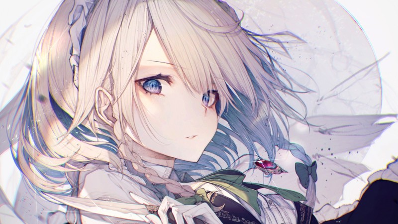 十六夜咲夜绝美壁纸！东方Project的银发女仆太绝了