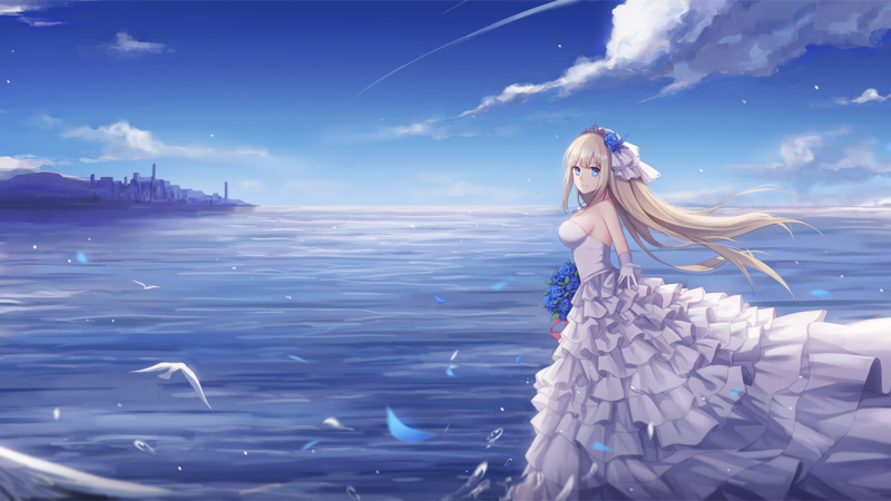 《战舰少女列克星敦主题壁纸 还有多款军舰高清图》