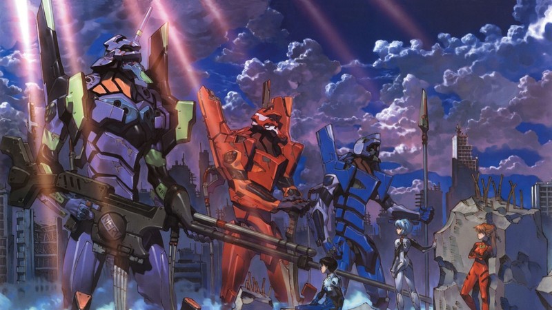 新世纪福音战士经典角色机甲壁纸合集，收藏党速来