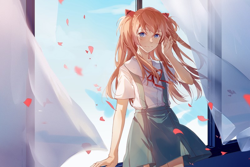 新世纪福音战士动漫少女壁纸 4K高清图