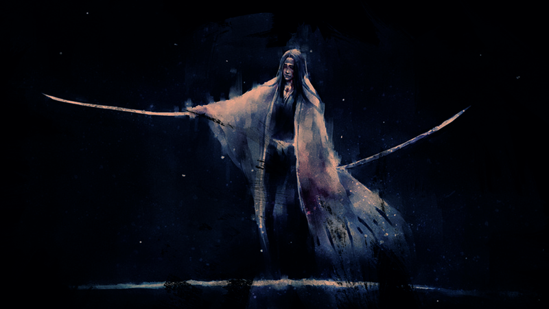 死神武士少女壁纸合辑 暗黑刀剑氛围感拉满