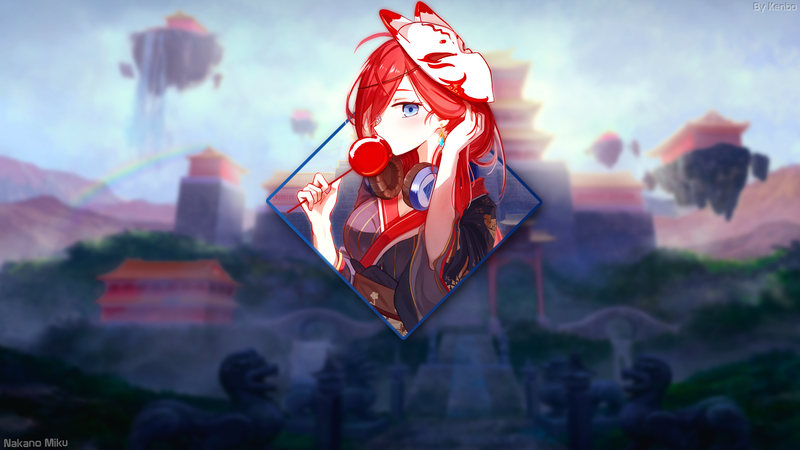 中野三玖绝美壁纸合集！五等分花嫁角色氛围感拉满