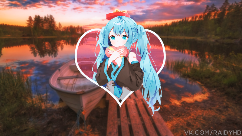 快看！画中画初音未来高清壁纸合集