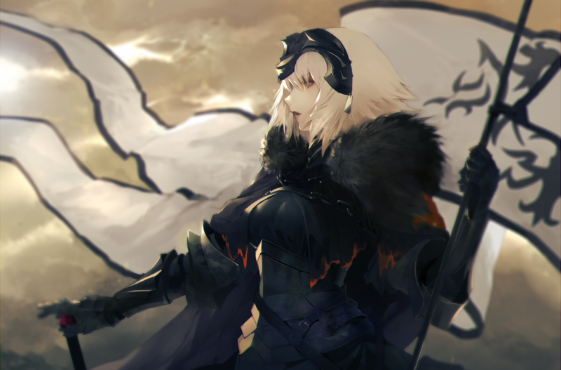 黑贞德壁纸大盘点！Fate系列英灵美图合集