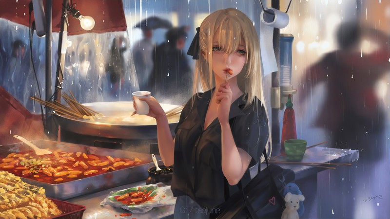 绝绝子！这套DeviantArt的4K动漫少女壁纸太绝了
