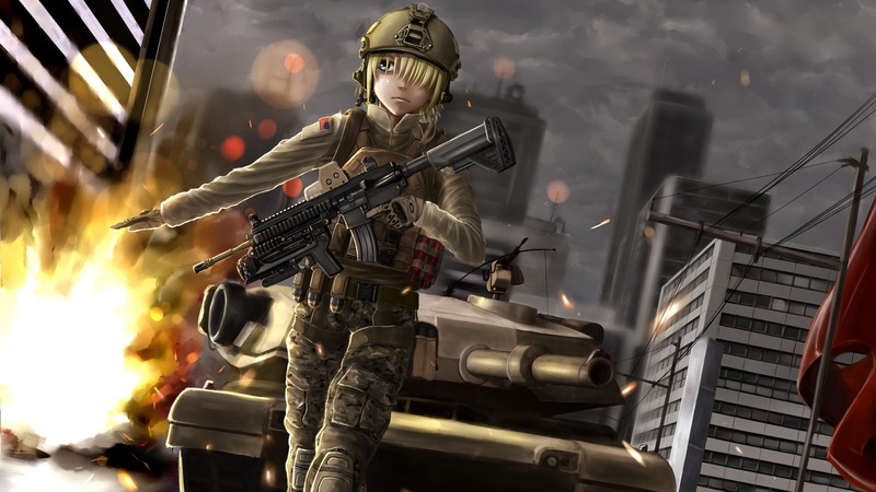 二次元情侣壁纸合集 超甜少年少女高清图