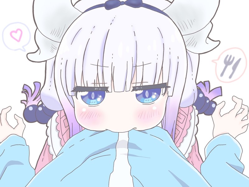 《小林家的龙女仆同人插画壁纸合集》