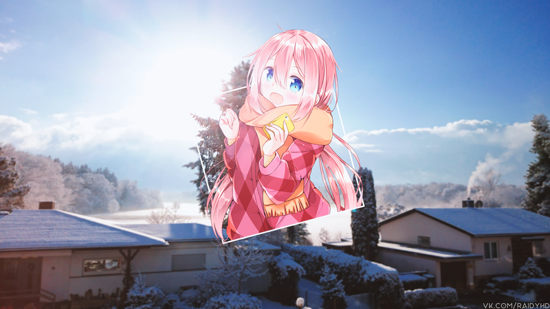 绝美的画中画动漫少女壁纸合集！粉发蓝眼心动暴击