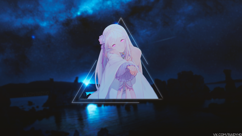 艾米莉亚绝美壁纸合集 带你走进从零开始的异世界