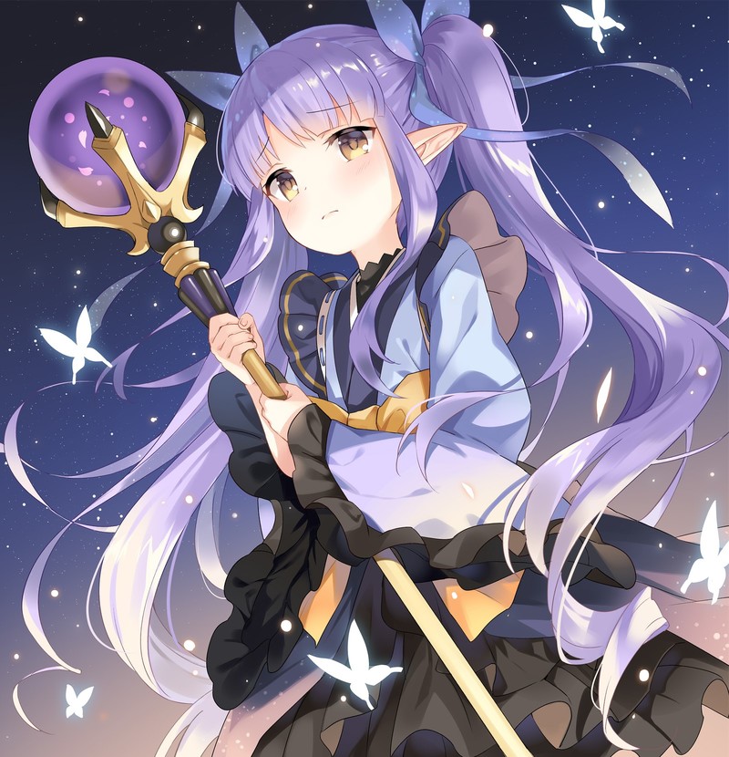 二次元少女数位画作 竖版高清壁纸合集