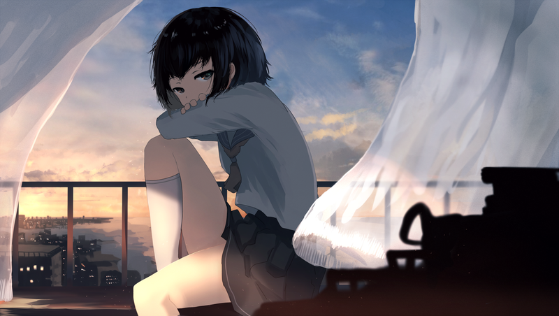 动漫风云端天空原创角色壁纸合集