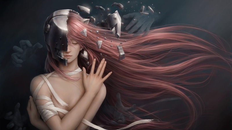 《妖精的旋律露西血腥动漫高清壁纸合集》