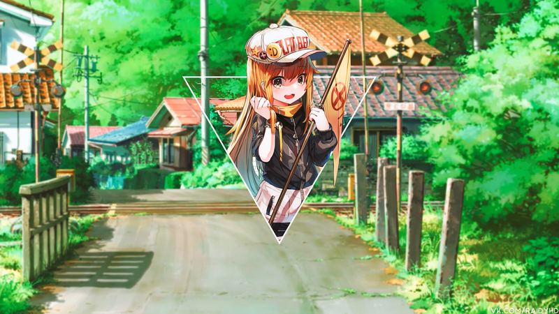 超绝二次元壁纸！画中画氛围感拉满的动漫少女