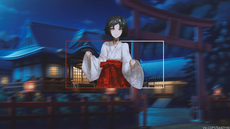 高清画中画动漫少年壁纸