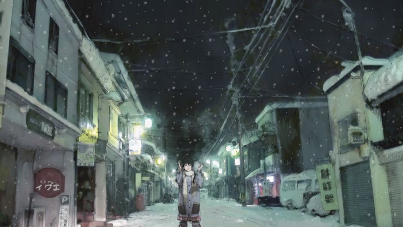 深夜都市动漫风壁纸