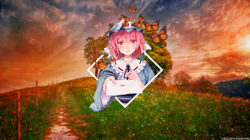 二次元画中画高清壁纸