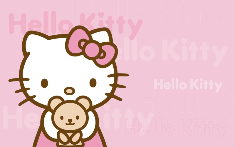 Hello Kitty高清矢量壁纸合集