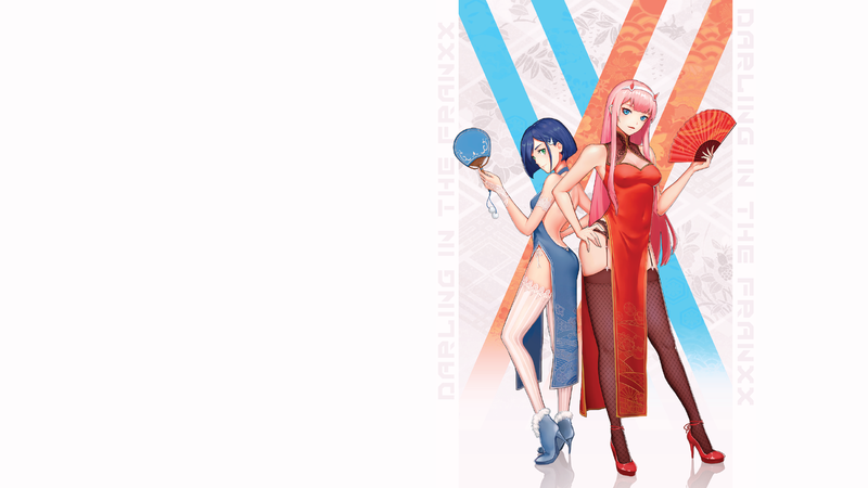 《国家队同人壁纸合集 零二莓一众少女亮相》