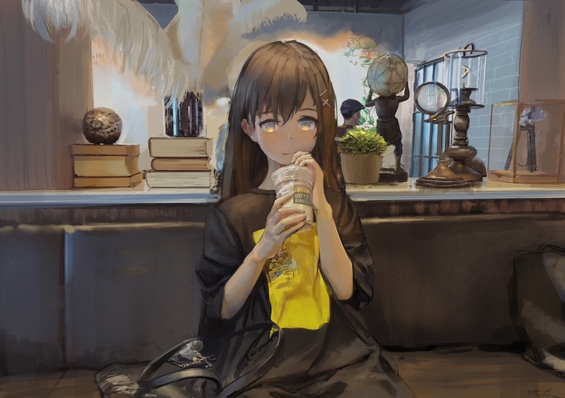 画师笔下的二次元美少女壁纸合集