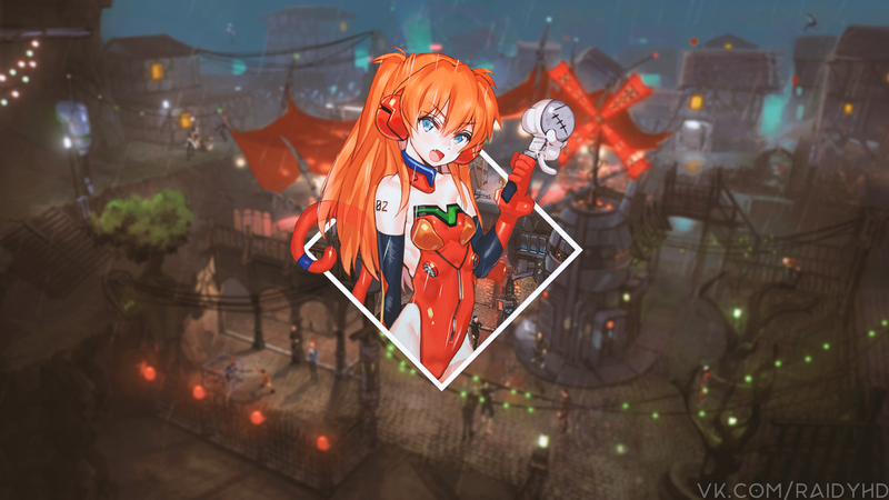新世纪福音战士高清壁纸合集 少女与机甲名场面