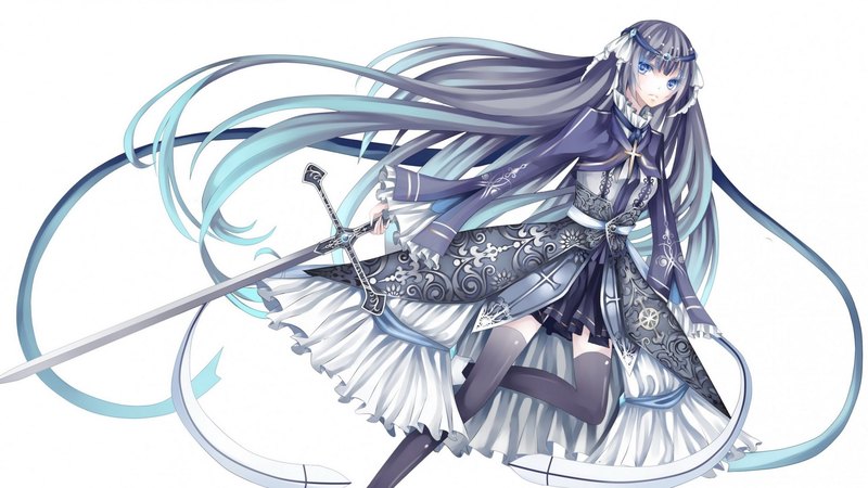 刀剑美少女 动漫高清壁纸