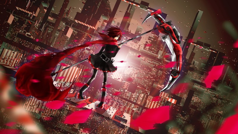 RWBY同人插画壁纸合集 少女飒爽登场