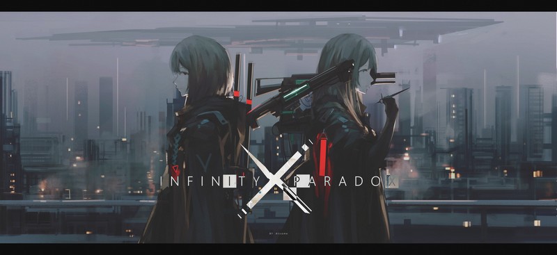 Alcxome绘制的明日方舟二次元少女肖像壁纸合集