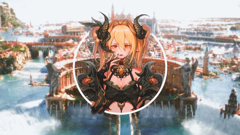 少女与古堡：画中画动漫壁纸合集