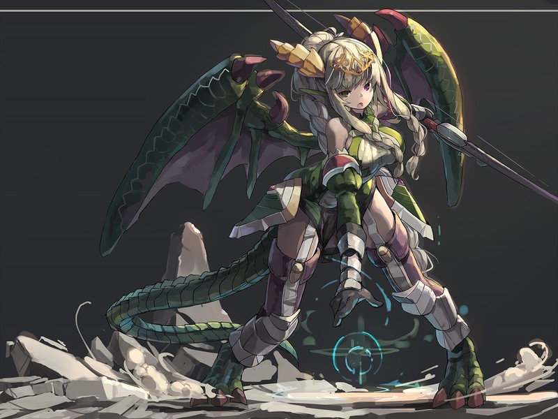 二次元少女奇幻生物壁纸合集