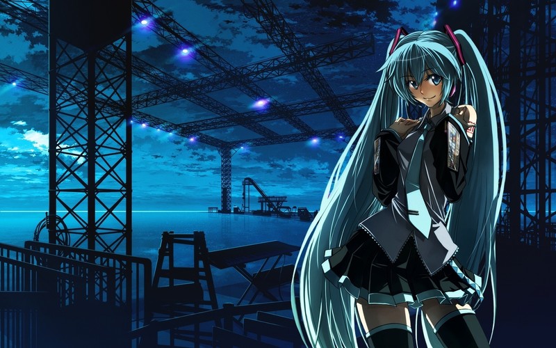 初音未来 Append 系列壁纸合集！蓝发少女的百变造型