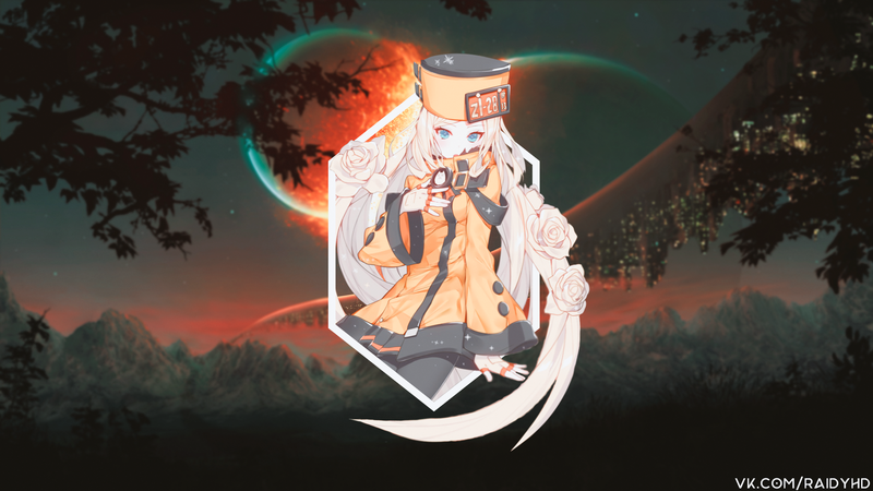 《罪恶装备》美少女角色壁纸合集 画中画黄色调超养眼