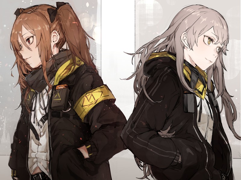 少女前线姐妹花同框壁纸