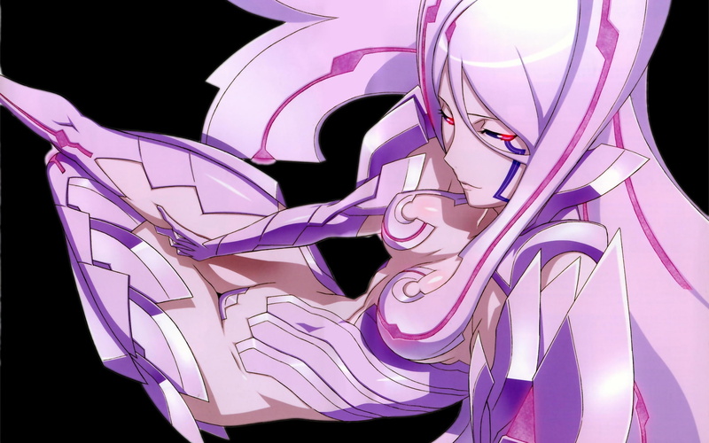 魔女之刃壁纸分享 动漫紧身装甲少女蓝肤高清美图