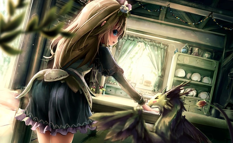 这套超绝的二次元少女壁纸合集 直接戳中XP