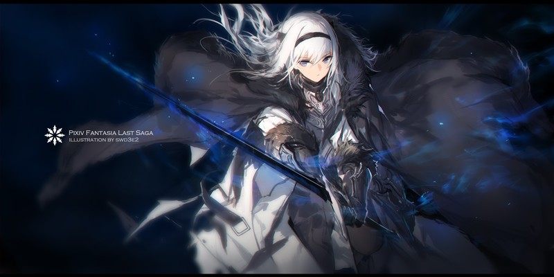画师swd3e2的Pixiv Fantasia手绘少女插画壁纸