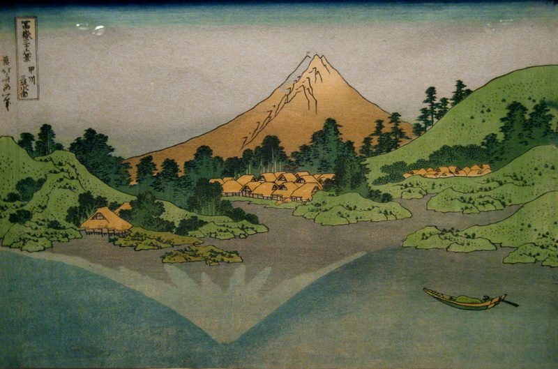 葛饰北斋风景版画 1080P高清壁纸来了