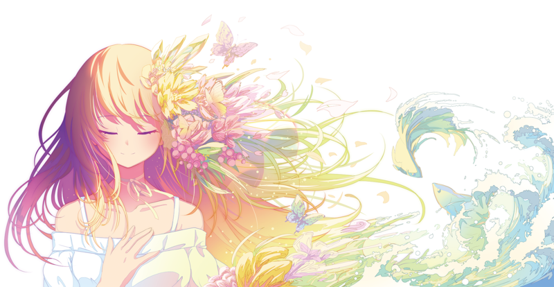 四组超绝二次元插画壁纸 每一张都戳中少女心