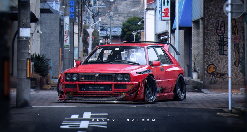 艺术家Khyzyl Saleem的宽体改装神车高清壁纸合集