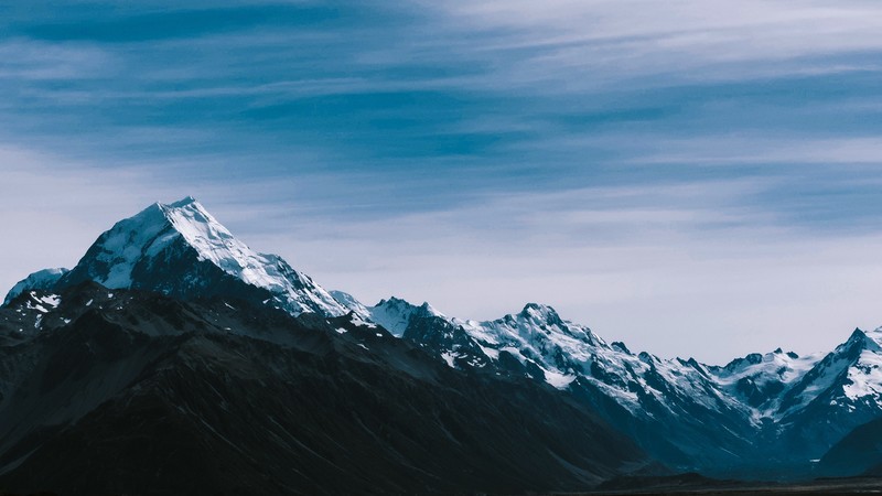 绝美的雪山山湖自然壁纸合集