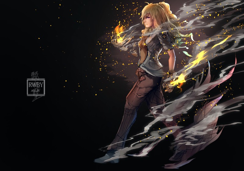 RWBY同人插画壁纸合集！阳小龙燃向美图大赏