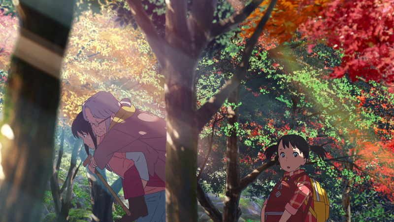 《你的名字》动漫壁纸合集 老人与树的治愈画面