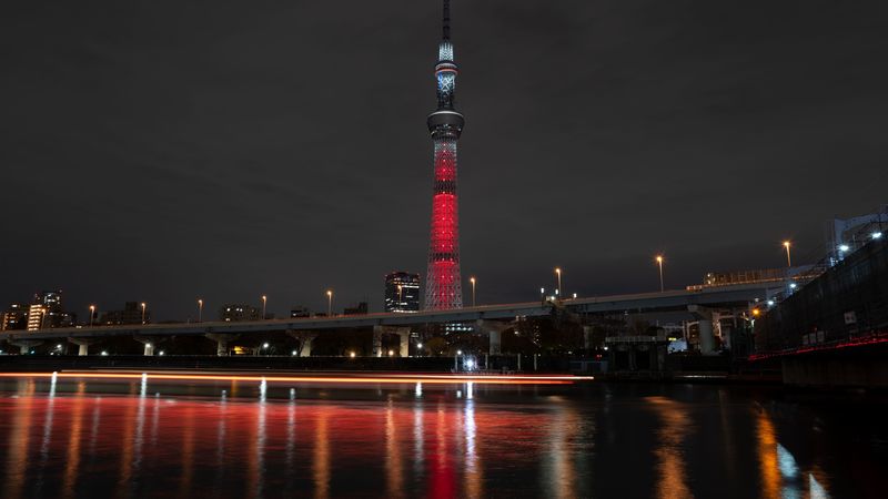 绝美城市塔楼夜景4K壁纸合集